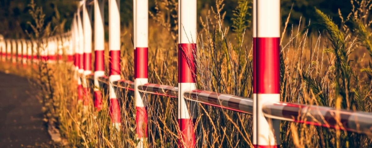 road fence